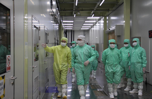 投控公司尹可非副总经理一行赴盛波公司调研指导工作 投控公司尹可非副总经理一行赴盛波公司调研指导工作